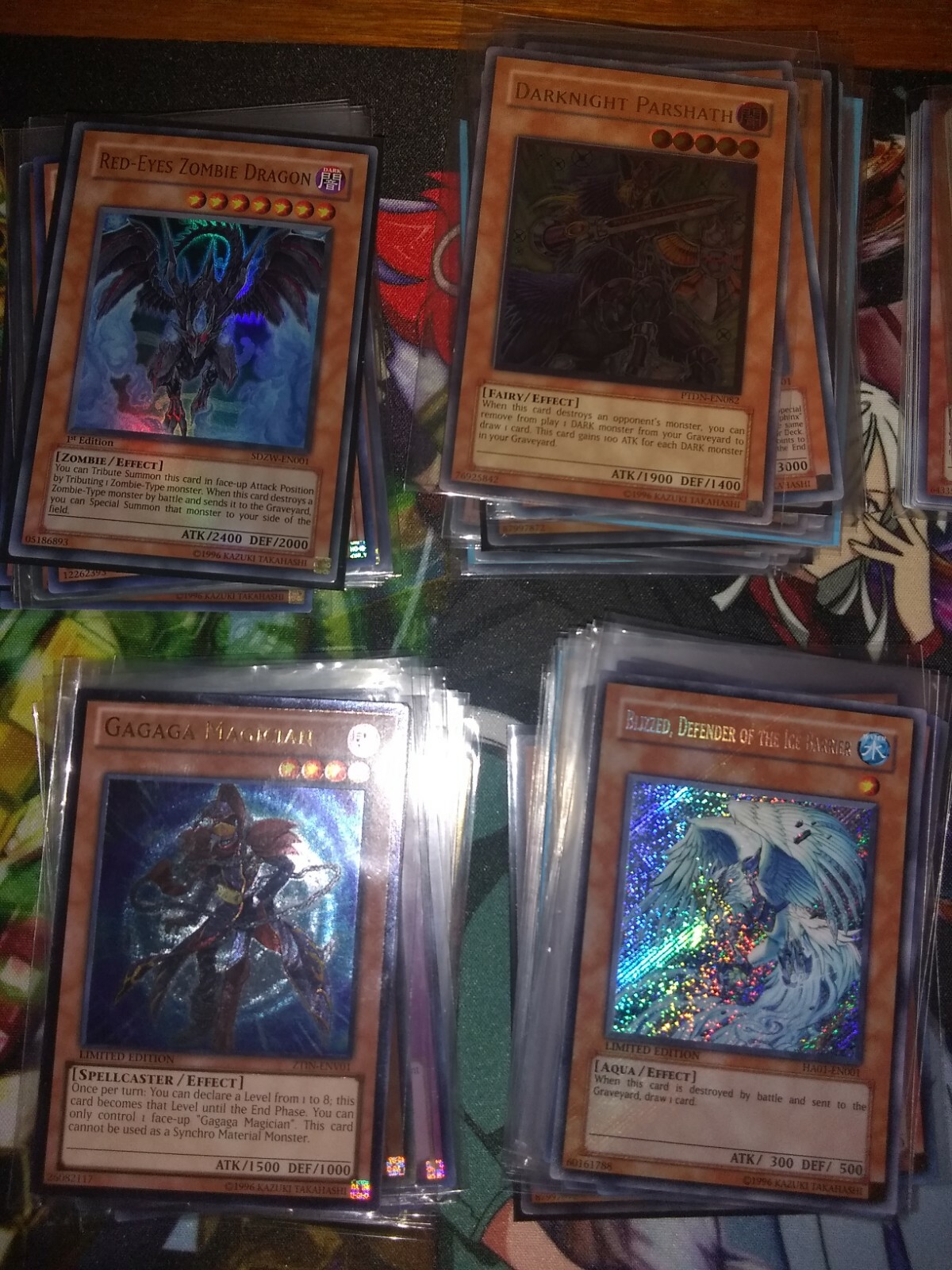 Yu-Gi-Oh! cards. 20 card lot all holographic mint condition read description!