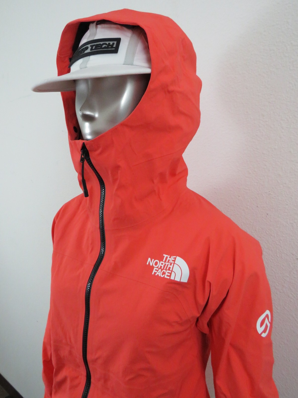 Pre-owned The North Face Womens  Summit Chamlang Futurelight Ski Climbing Shell Jacket Oran In Radiant Orange