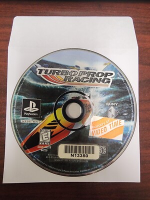 Turbo Prop Racing (PlayStation 1 PS1) NO TRACKING - DISC ONLY #A5428