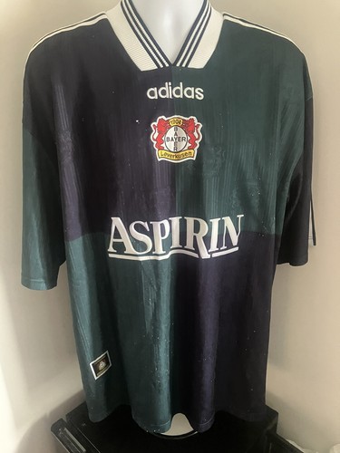 Bayern Leverkusen Adidas 1998/1999 Away Shirt Mens Size 2XL