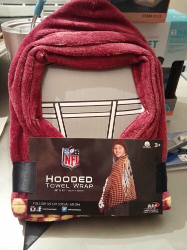 WASHINGTON REDSKINS NFL Hooded Towel Wrap 22
