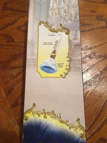 Disney Beauty And The Beast Bluetooth Karaoke Microphone Speaker