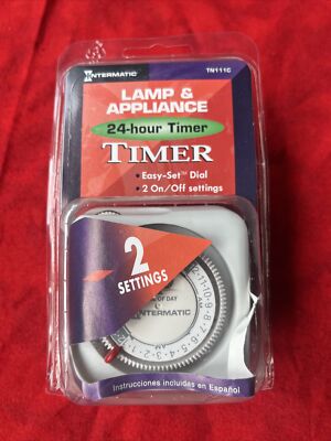 INTERMATIC LAMP & APPLIANCE 24-HR TIMER (k22)