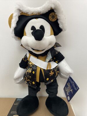 NEW DISNEY MICKEY MOUSE MAIN ATTRACTION PIRATES OF THE CARIBBEAN PLUSH 2/12