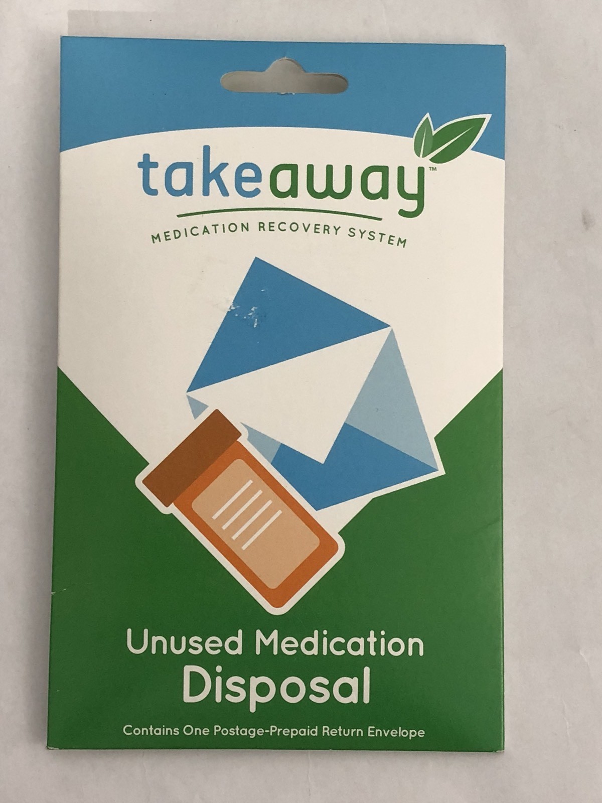 Lot of 4 TAKEAWAY MEDICATION RECOVERY SYSTEM UNUSED MEDICATION DISPOSAL
