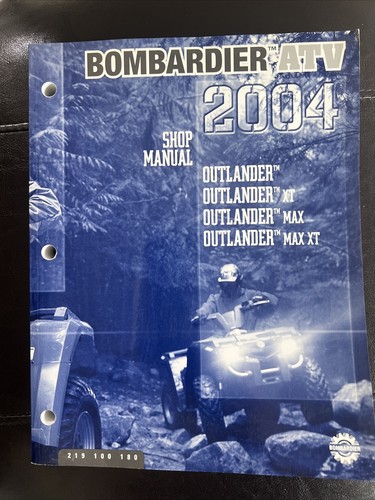 Bombardier Atv 2004 Outlander,XT,MAX,MAX XT 219 100 180 | eBay