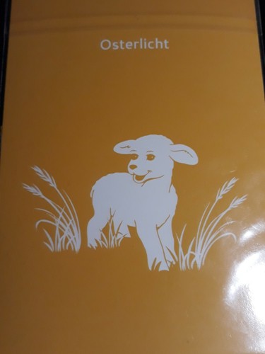 Osterlicht Lichttüte Klein Mit Osterlamm original verpackt 