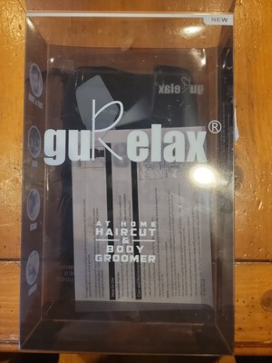 GuRelax At Home Haircut & Body Groomer With 5 Trimming Guides