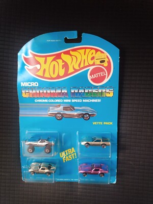 HOT WHEEL MICRO CHROMA RACERS VETTE PACK