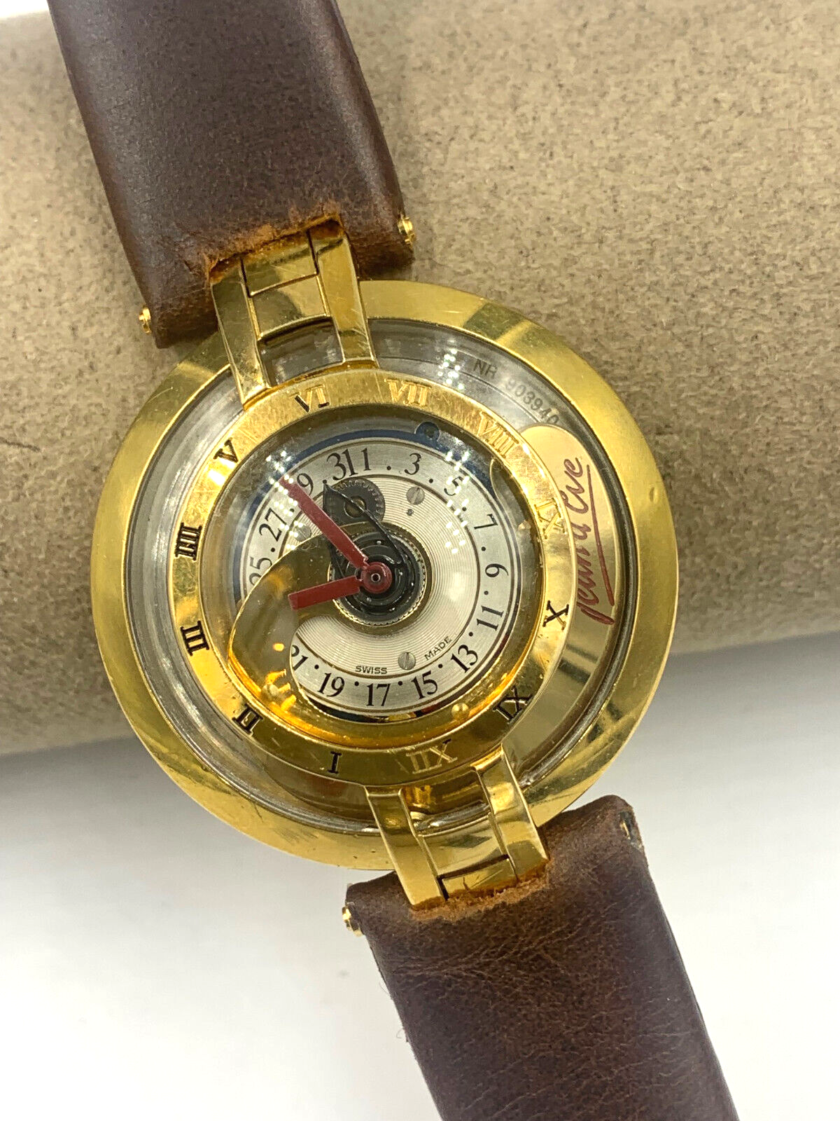 ASローマ 腕時計 VERA PELLE as roma Jean D'Eve Samara watch Special Edition NR903940 Swiss