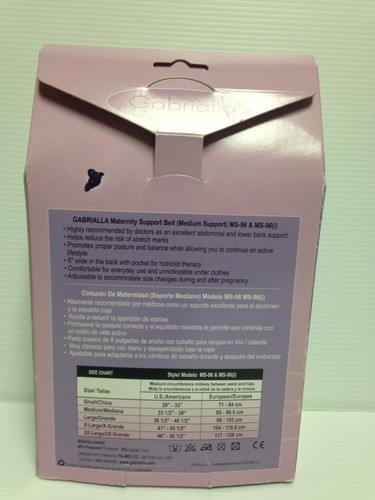 Gabrialla MS 96 Maternity Belt Medium Support Beige Size Medium M