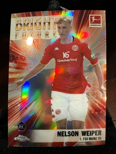 世界144枚！2023 TOPPS Nelson Weiper メモラビアカード Nelson Weiper 2023-24 Topps Chrome Bundesliga Auto | eBay
