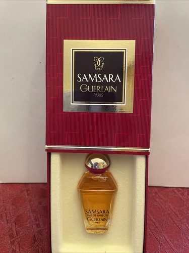 Samsara EDP Guerlain Paris .25floz/7.5mL New- Vintage- PB 2NX ~1st Series