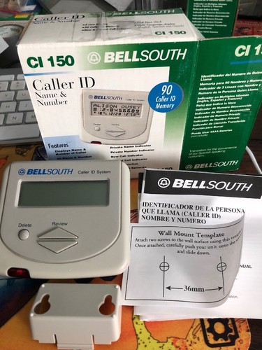 Bellsouth Home Phone Caller ID System Model CI-150
