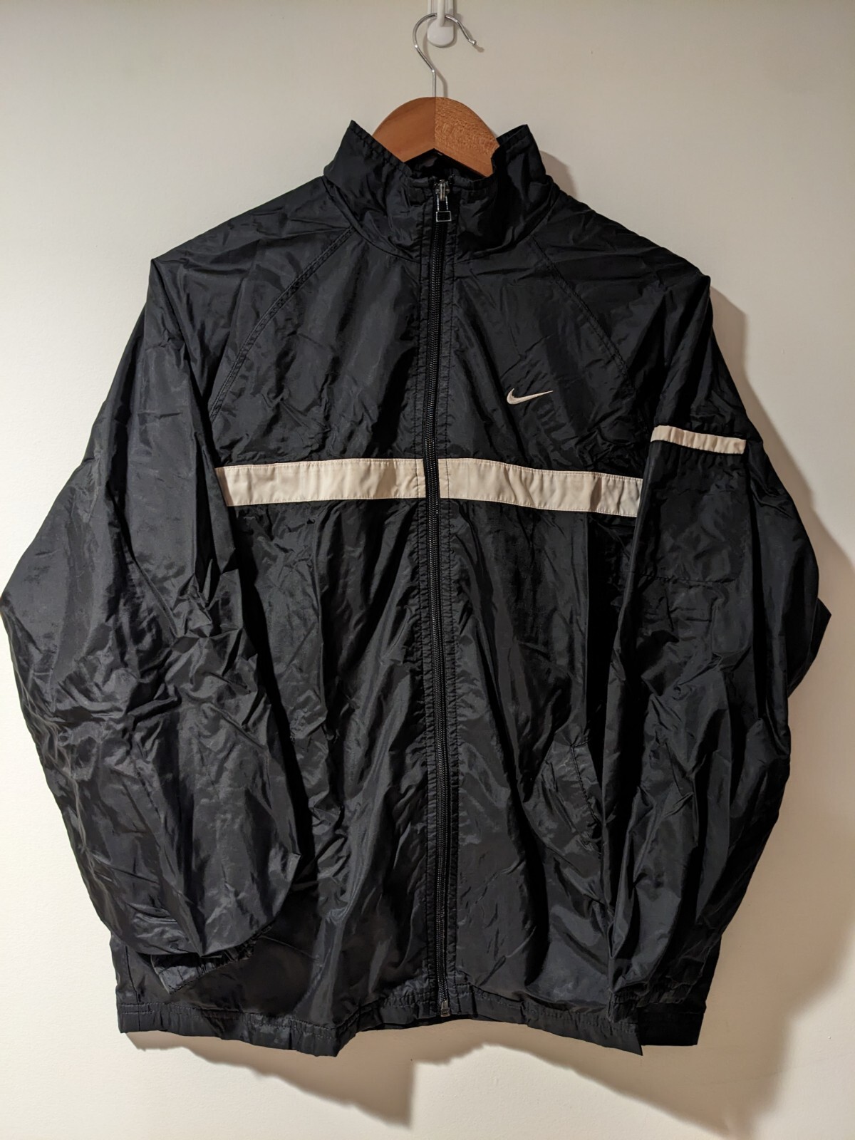 nike big check windbreaker