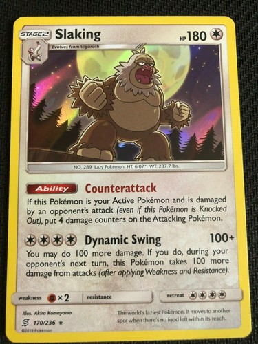 Slaking Pokemon Cards Find Pokemon Card Pictures With Our Database 