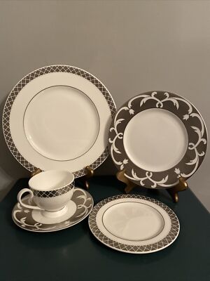 Ralph Lauren Aubusson 5 Piece  Place Setting NEW