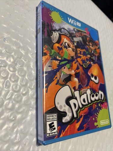 Splatoon - Nintendo Wii U Brand New Factory Sealed