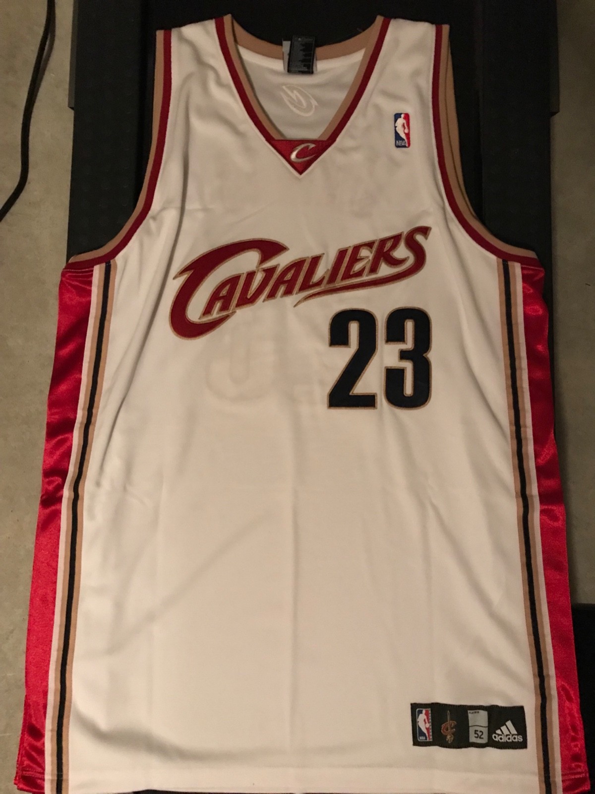 Lebron James Autographed Cavaliers 2003 Home Jersey (Rookie Year) - UDA COA