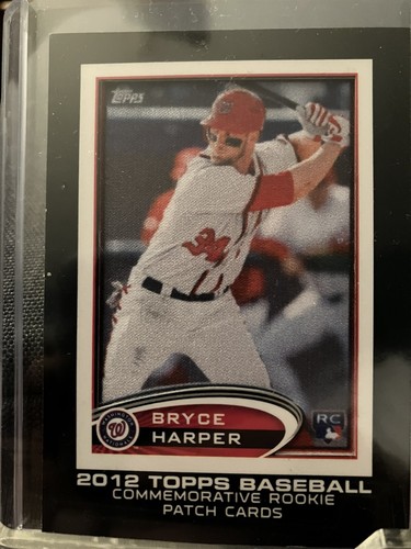 その他 2014 Topps Bryce Harper patch auto Bryce Harper, 2014 Topps Rookie Patch Card # RCP- 15, MINT