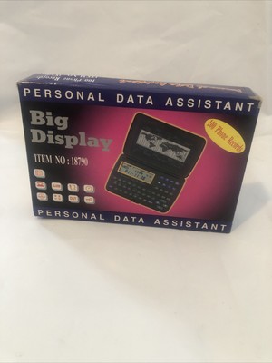 New Personal Data Assistant Big Display Item NO: 18790 Phone Book, Alarm,