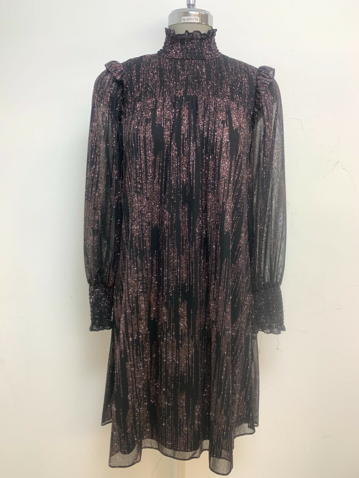 НОВОЕ платье CALVIN KLEIN Black Cooper из нежного шифона EZ Fit размера 2, 4, 6