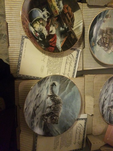 Lot of 14 WS George China Plate Collection RARE with COA- FAST SHIPPING!