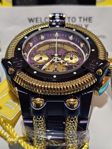 Pre-owned Invicta - King Python - Automatic Chronograph 32 Jewels - Reserve - Mens Watch