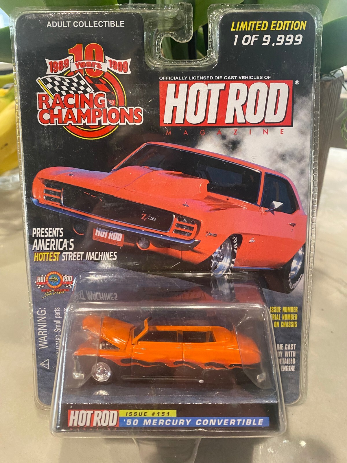 超レア！RACING CHAMPIONS '55CHEVY HOTROD Racing Champions Hot Rod Magazine 1955 Chevrolet 55 Bel Air