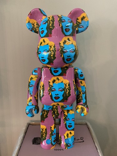 キャラクターグッズ MEDICOM TOY - BE@RBRICK Andy Warhol Marilyn Monroe 400 Medicom Toy BE@RBRICK Andy Warhol Marilyn Monroe 400% & 100