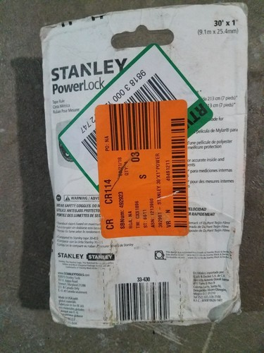 Stanley 33-430 30' x 1