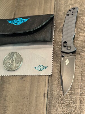 OKnife Olight Rubato 3 (OEM Kizer Knives) 154CM Black Blade Crossbar Lock