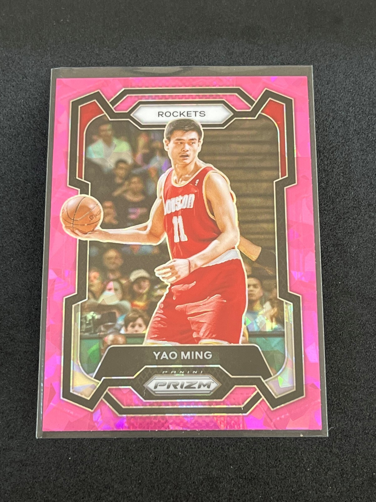 2023-24 Panini Prizm Basketball Yao Ming Pink Ice Prizm #199