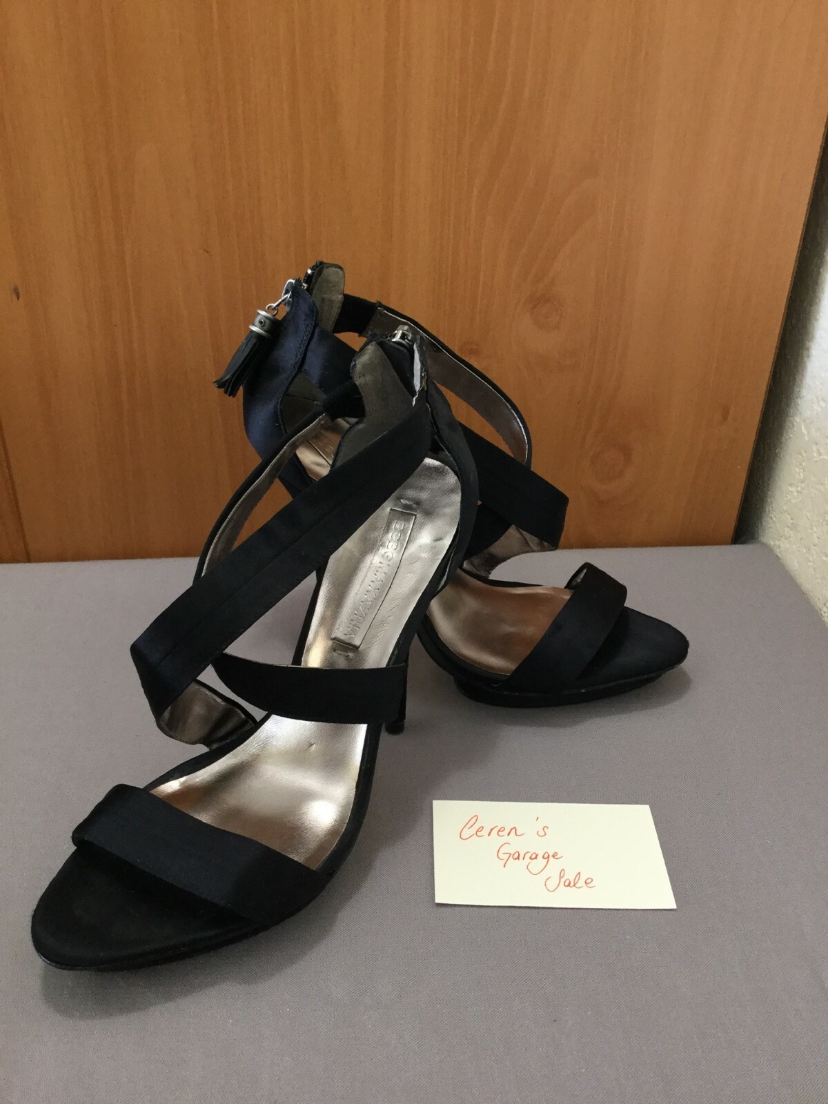 BCBG MAXAZRIA 黒 スエードハイヒール BCBG MAXAZRIA 黒 スエードハイヒール