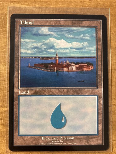 MTG 英語　島　ユーロランド MTG✨EURO Land Promo ISLAND Venezia, Italy 🇮🇹 ✨Red MINT