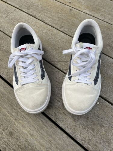 VANS Old Skool Overt Plus CC Women's Size 10 Platform White VANS Old Skool Overt Plus CC Women's Size 10 Platform White