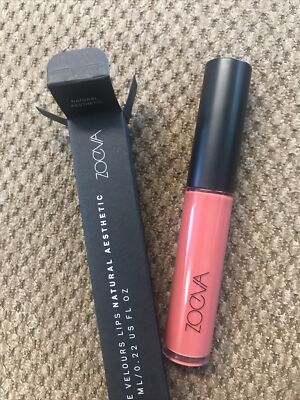 Zoeva Pure Velours Lips In NATURAL AESTHETIC Liquid Matte Lipstick Full Size NEW