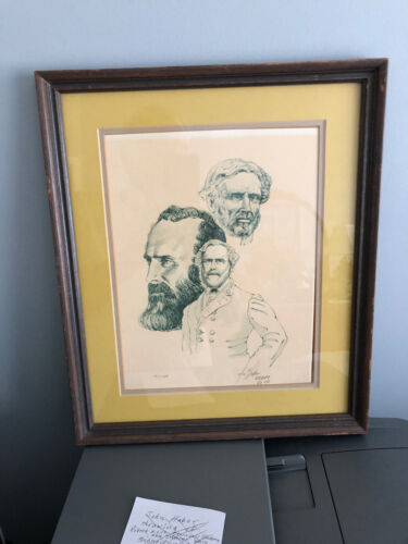 John Haber Drawing signed and Limited Edition