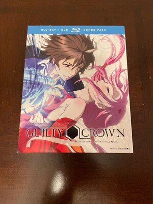 Guilty Crown The Complete Series Blu-Ray + DVD  Brand New Sealed