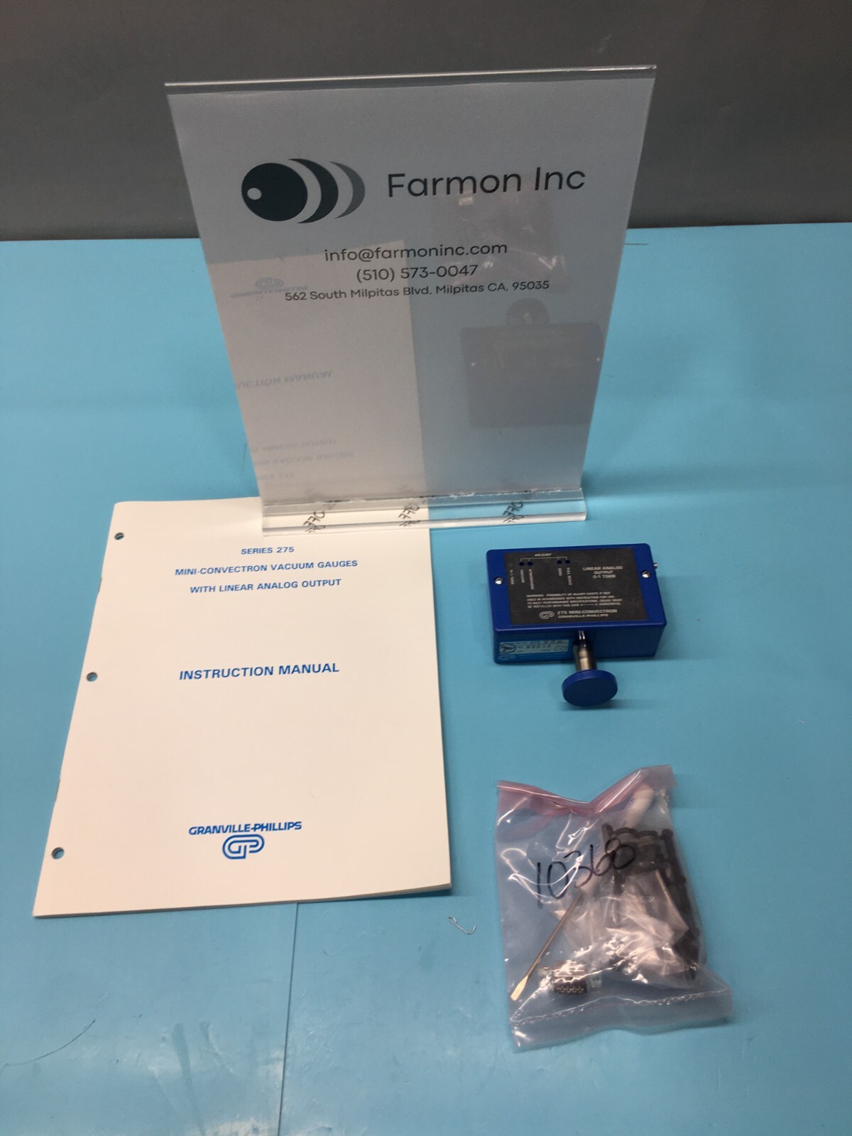 GRANVILLE-PHILLIPS Series 275 MINI-CONVECTRON VACUUM GAUGES, 121345
