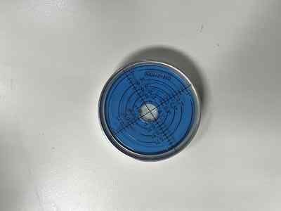High precision horizontal bubble Aluminium Case Bullseye with Magnet