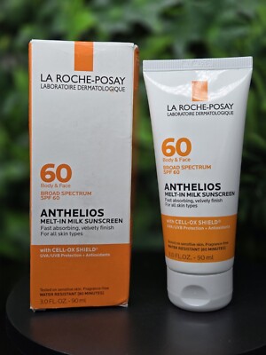 La Roche-Posay Anthelios Melt-In Milk Sunscreen SPF 60 3.0 fl.oz exp 01/26.