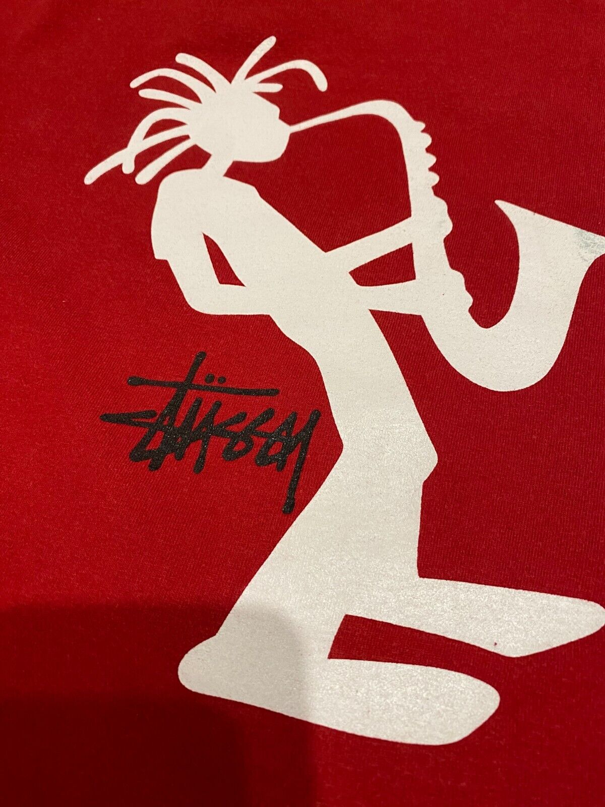 STUSSY VINTAGE Y2K TSHIRT JAZZ COTTON OUTDOOR STREETWEAR BIG STUSSY VINTAGE Y2K TSHIRT JAZZ COTTON OUTDOOR STREETWEAR BIG
