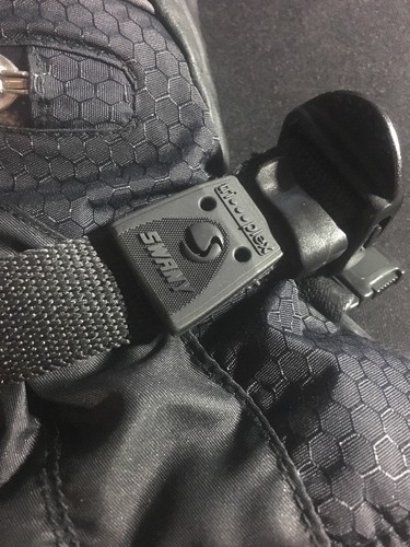 SWANY Triplex Black Leather Mittens Ladies Size Medium M