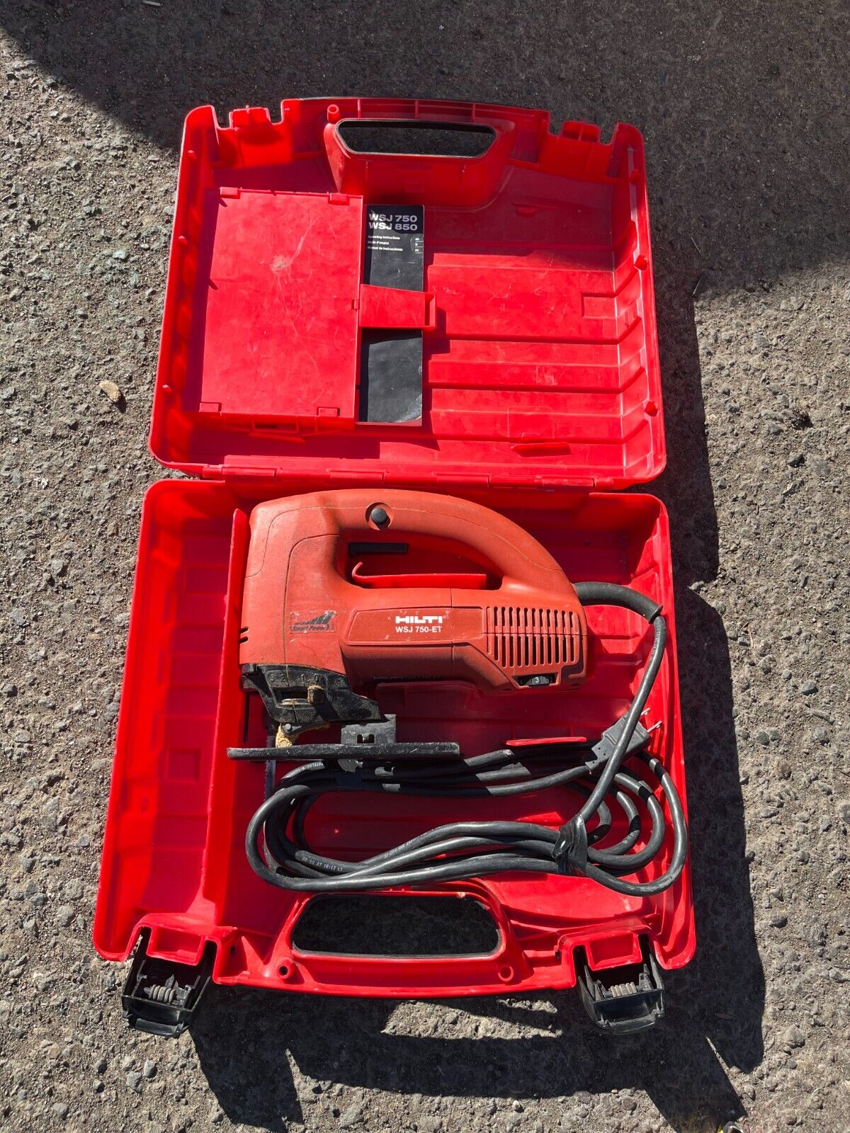 HILTI WSJ 850-ET 電動ジグソー ケース付き 詳細 ヒルティ HILTI WSJ 850-ET 電動ジグソー ケース付き 詳細 ヒルティ