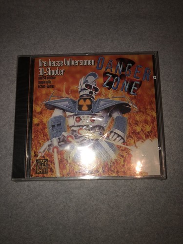 DANGER ZONE 3D Shooter DUNGEON WARRIOR TUBULAR WORLDS 2 TANK DESTRUCTION WIN 95