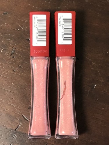 Loreal Paris Infallible Plumping Lip Gloss 6 Hour Plumped Pink # 106 Lot Of 2