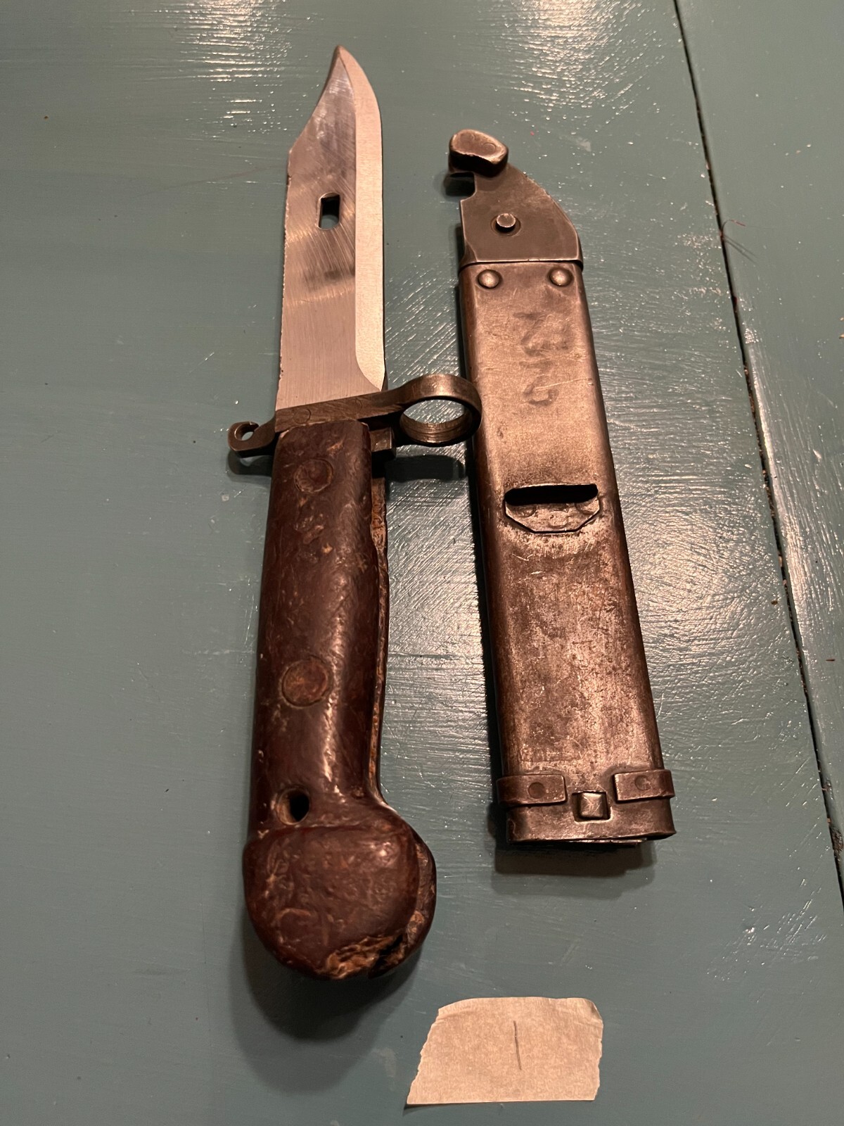 Surplus Romanian Bayonet with Sheath