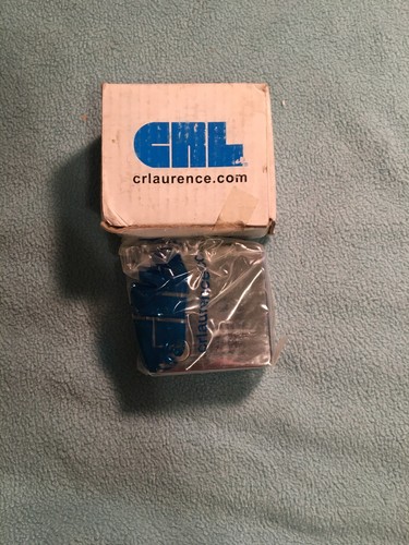 CRL Chrome Z-Series Square Type Flat Base Zinc Clamp for 3/8