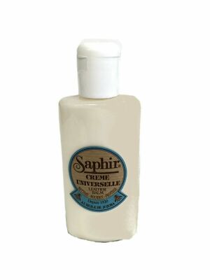 Saphir Universal Cream Leather Balm cleaning smooth leather shoes   5.28 FL OZ.